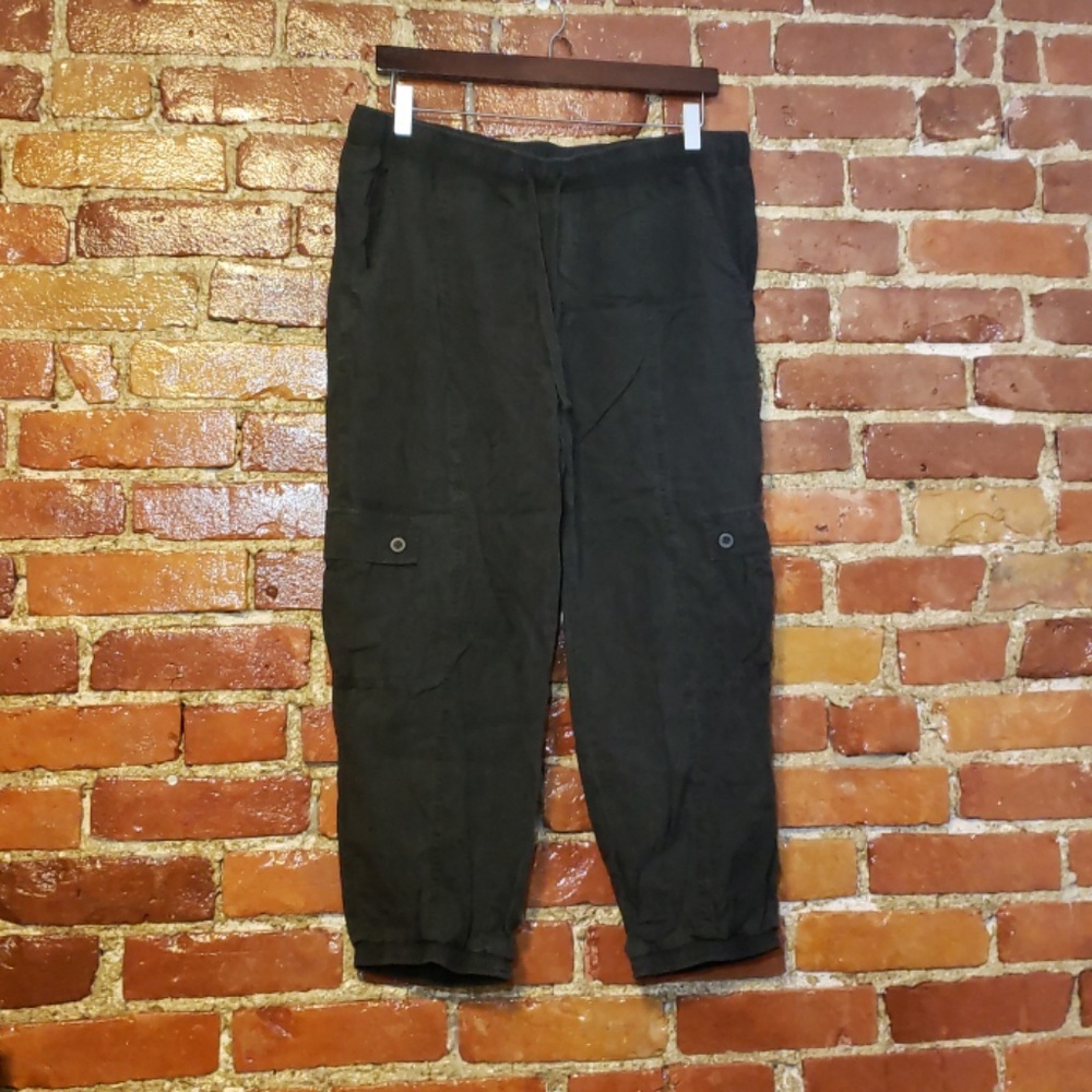 Cloth & Stone Linen-like joggers
